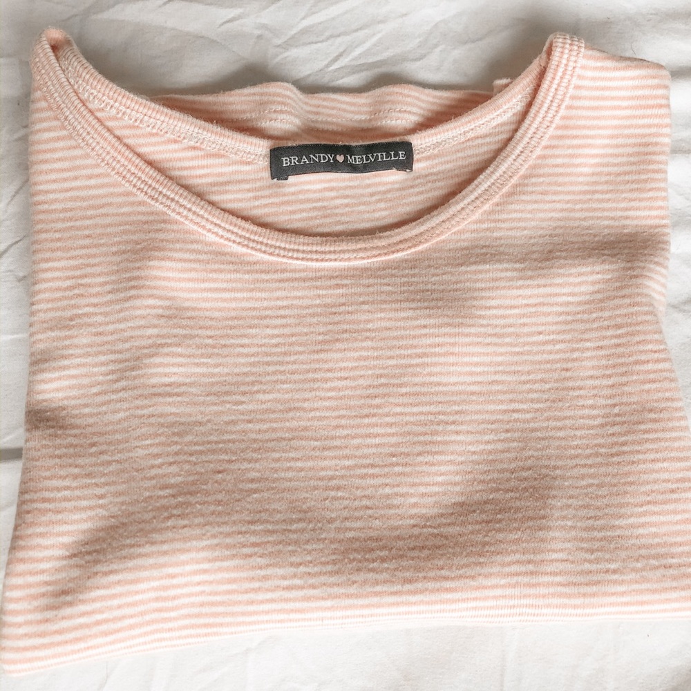 Brandy Melville Ashlyn Striped Top